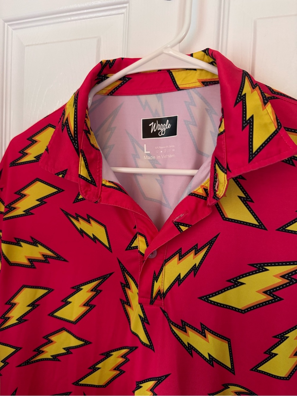 Men’s Waggle Golf Polo - Picture 2 of 4